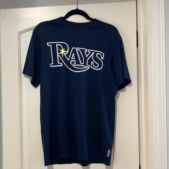 Majestic Other - Majestic Tampa Bay Rays Cool Base Blue Short Sleeve Tshirt size M